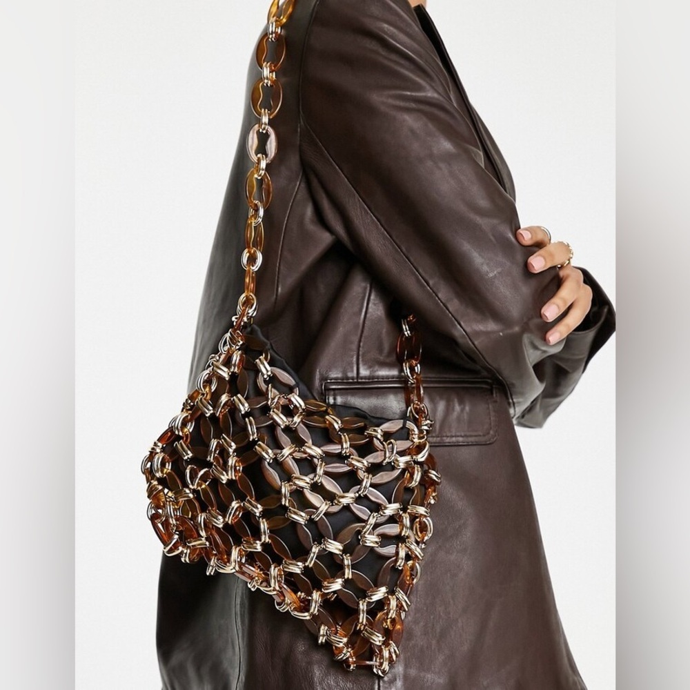Topshop Sabina Link Shoulder Bag